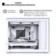 Корпус JONSBO D31 MESH SC White - зображення 3