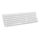 Клавіатура Logitech K950 Bluetooth/Wireless UA Off-White (920-012466) - зображення 1
