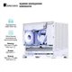 Корпус JONSBO D32 PRO White - зображення 4