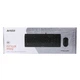 Комплект клавіатура та мишка A4Tech F1512 Black - зображення 4