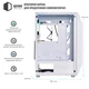 Корпус QUBE SNOW White (SNOW_FMMU3) - зображення 6