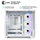 Корпус QUBE MIRAGE 7ARGB White (MIRAGE_GWNU3) - зображення 6