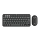 Комплект клавіатура та мишка Logitech Pebble 2 Combo Tonal Graphite UA (920-012239) - зображення 1
