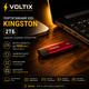 Флешка Kingston Dual 2TB USB 3.2, Type-C + Type-A, OTG, красная - зображення 5