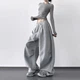 UNISEX оверсайз штаны / Серый 42-48 / BASED 0227591 - изображение 7