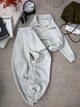 Женский костюм oversize / Серый 42-48 / BASED 0227661 - изображение 8