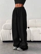 UNISEX базовые спортивные штаны \ Черный 42-46 / BASED 0227350 - изображение 1
