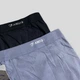 Боксеры мужские RyAmigo батал 5XL Чёрный + Серый (3227-3), 2 шт - изображение 2
