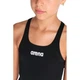 Купальник закрытый для девочек TEAM SWIMSUIT SWIM PRO SOLID черный, белый Дети 152 см - изображение 3
