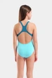 Купальник закрытый для девочек TEAM SWIMSUIT SWIM PRO SOLID бирюзовый Дети 110 см - изображение 4