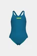 Купальник закрытый для девочек TEAM SWIMSUIT SWIM PRO SOLID бирюзовый Дети 110 см - изображение 7