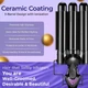 Плойка тройная VGR V-590 PURPLE, 140-200°C, керамическое покрытие, LED дисплей, 130W - изображение 9