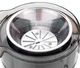 Соковыжималка Crownberg 600 Вт центробежная для фруктов и овощей с широкой горловиной 65 мм 2 скорости автоматический выброс мякоти и надежный фильтр из нержавеющей стали для свежих витаминных напитков - изображение 7