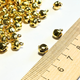 Кулон Дзвіночок залізо золото 10шт 8х6мм - зображення 5