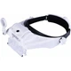Лупа окуляри бінокулярні Magnifier 81000-S з LED підсвіткою / збільшення 1.2X 2X 8X - зображення 1
