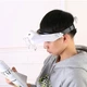 Лупа окуляри бінокулярні Magnifier 81000-S з LED підсвіткою / збільшення 1.2X 2X 8X - зображення 6