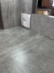 Большой гримерный, туалетний столик с зеркалом с подсветкой, 160*90*50см, цвет - бетон, MirrorRika - изображение 4