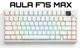 Клавіатура AULA F75 MAX White Бездротова Ігрова Механічна. 2.4G/Bluetooth/Кабель. із Екранчиком, Акумулятор 4000mAh. Reaper Switch - зображення 1