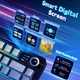 Клавиатура AULA F75 MAX Black Gradient Contour Беспроводная Игровая Механическая. 2.4G/Bluetooth/Кабель. c Экранчиком, Аккумулятор 4000mAh. Reaper Switch - изображение 3