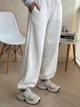 Жіночі джогери oversize молочний 42-48 арт.183lyu - изображение 2