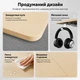 Компьютерный стол SENSE7 Nojo Light с электрической регулировкой высоты 120х60 см Светло-коричнево-белый (14490996) - изображение 4