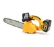 Цепная пила аккумуляторная DeWalt DCM122N шина 30 см 36V 6.0Ач скорость 9 м/сек., шаг цепи 1/4" - изображение 12