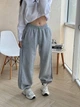 Жіночі джогери oversize сірий 42-48 арт.183lyu - зображення 2