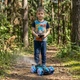 Трюковая машинка-перевертыш с двумя пультами управления для детей синя с аккумулятором для активных игр 28х13,5х8 см - изображение 9