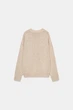 Трикотажний светр крупної в'язки Zara 6771/035 M-L Бежевий (06771035710М) - зображення 8