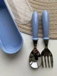 Прибориіз пластиковою ручкою Блакитний - изображение 3