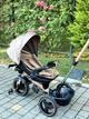 Детский трехколесный Велосипед "Toti"6140-5 Cappuccino поворотное сиденье, складной руль, корзина, телескопическая ручка, фара музыкальная - изображение 6