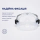 Маска для плавання та дайвінгу доросла із загартованим склом Anti-Fog та силіконовим обтюратором прозора IV-LEG500M - зображення 5