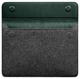 Чехол-конверт BlankNote для MacBook 13″ кожа + фетр зеленый Crazy Horse 52087 - изображение 3
