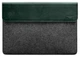 Чехол-конверт BlankNote для MacBook 16″ кожа + фетр зеленый Crazy Horse 52093 - изображение 1
