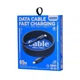 Кабель REMAX Phantom aluminum alloy light fast charging braided data cable 1.2M CB01(C-C) (6954851235071) - изображение 2