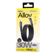 Кабель REMAX WindSpeed Series Fast charging aluminum alloy braided data cable CB25 (C-L) 30W - Black 1.2M (6954851247715) - зображення 2