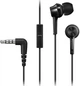 Наушники Panasonic RP-TCM115G-K вкладыши с микрофоном 3.5 мм кабель 1.1 м Черные (RP-TCM115GCK) - изображение 1
