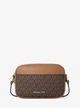 Сумка Jet Set Small Signature Logo Camera Crossbody з коричневим логотипом від Michael Kors - изображение 1