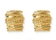 Крупные сережки Бижутерный сплав jewelry Золотистые - изображение 5