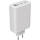 Зарядное устройство Canyon CU140ACC GaN 150W 3xPD 1xQC EU White (CNS-CUW140ACC) (354353) - зображення 1
