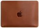 Кожаный чехол для ноутбука MacBook 13 из натуральной кожи Crazy Horse защитный для MacBook Air и Pro, светло-коричневый 58596 - изображение 3