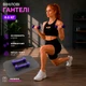 Гантели для фитнеса виниловые цельные (неразборные) + коврик OSPORT Profi 2шт по 0.5 кг (OF-0200) Фиолетовый - изображение 1