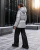 Пуховик жіночий X-Woyz LS-8947-4 59776 S сріблястий - изображение 2