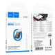 Перехідник HOCO UA36C USB-A male на USB Type-C female, чорний - изображение 3