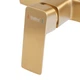 Змішувач для ванни HAIBA KUBUS 009 EURO BRUSHED GOLD (Колір матове золото) (HB9628) - изображение 3