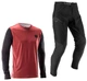 Комплект велоэкипировки Leatt MTB 1.0 Gravity Ride Kit Dusty Red, размер 32/M - изображение 1