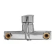 Змішувач для ванни PLAMIX OSCAR-009 EURO CHROME (без шланга та лійки) (Колір хром) (PM0026) - изображение 4