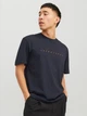 Футболка хлопковая длинная мужская Jack & Jones 12234746 2XL Dark Navy (5715424101497) - изображение 1
