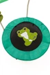 Комнатный детский батут Froggy Jump 90 см (бирюзовый) с ручкой (Лягушка) - изображение 4