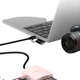Кардридер Pisen USB/Type-C 3.0 High-Speed, поддерживает карты SD/TF/CF/MS, видеорегистратор, карты памяти для систем видеонаблюдения, совместим с компьютерами, Apple 15/iPad/телефонами Android. - изображение 3